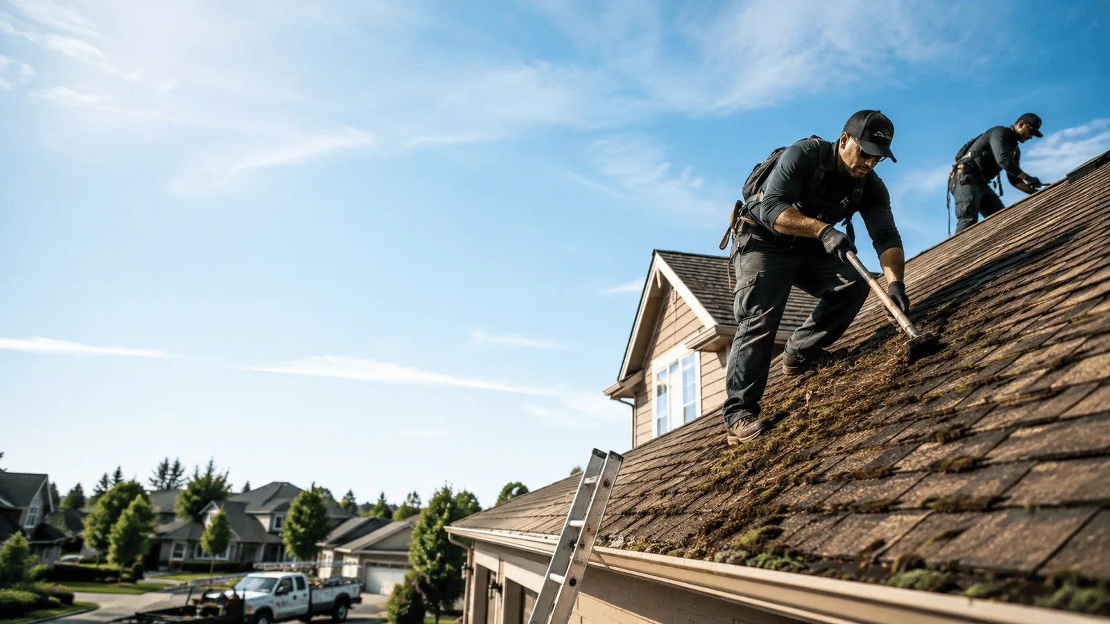 Roof Moss Removal in Fontana, WI near me